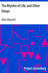 Cover of The Rhythm of Life, and Other Essays — Context and Discussion