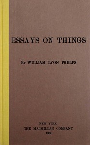 Cover of Essays on things — Story, Setting & Ideas