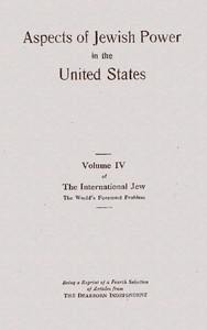 Cover of Aspects of Jewish power in the U...